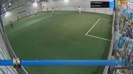 But de romain  (7-14) - FC POKEMON Vs LES ORTHO - 18/06/18 20:00 - LIGUE 2 - Poitiers Game Parc