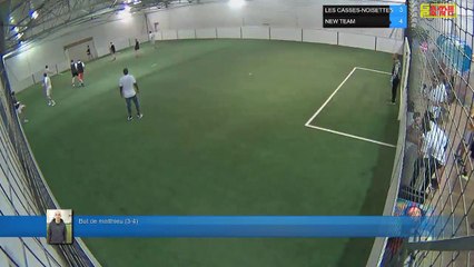 But de matthieu (3-4) - LES CASSES-NOISETTES Vs NEW TEAM - 18/06/18 21:00 - LIGUE 3