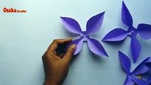 - DIY/ How to Make Easy & Simple Origami Flower With Colour Paper !!!!Credit: Osaka CraftsFull video: