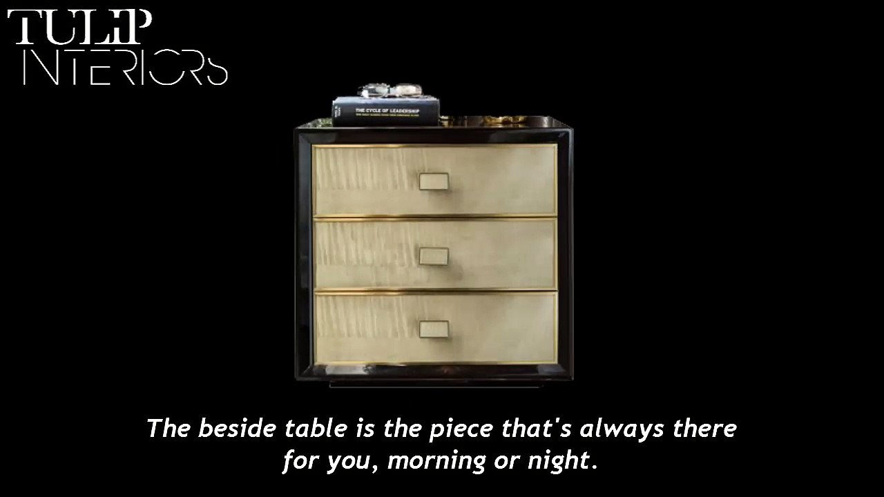 Luxury Designer Bedside Tables at Tulip Interiors