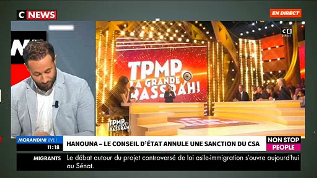 EXCLU - Voici qui va indemniser C8 après l'annulation de la sanction du CSA contre Cyril Hanouna - VIDEO