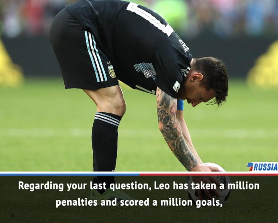 Who am I to speak to Messi? - Mercado on penalt...