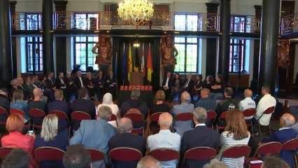 Attentat Liège: hommage aux héros