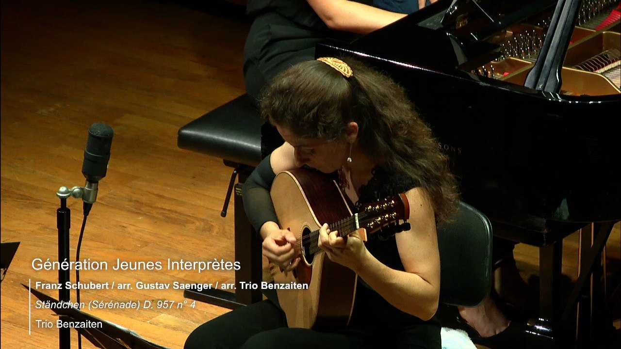 Franz Schubert/arr.  Gustav Saenger/arr. Trio Benzaiten |Ständchen (Sérénade) D. 957 n° 4