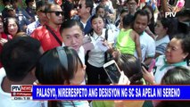 #PTVNEWS: Palasyo, nirerespeto ang desisyon ng SC sa apela ni Sereno