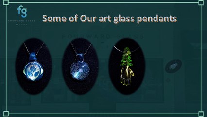 Best Art Glass Pendants Shop - Fourward Glass