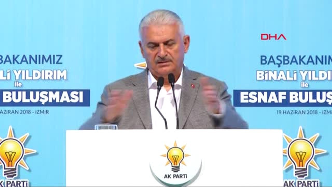 İzmir Başbakan Binali Yıldırım Esnaf Buluşması Programında Konuştu 5