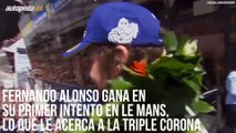 Toyota y Alonso ganan en la 24 Horas de Le Mans