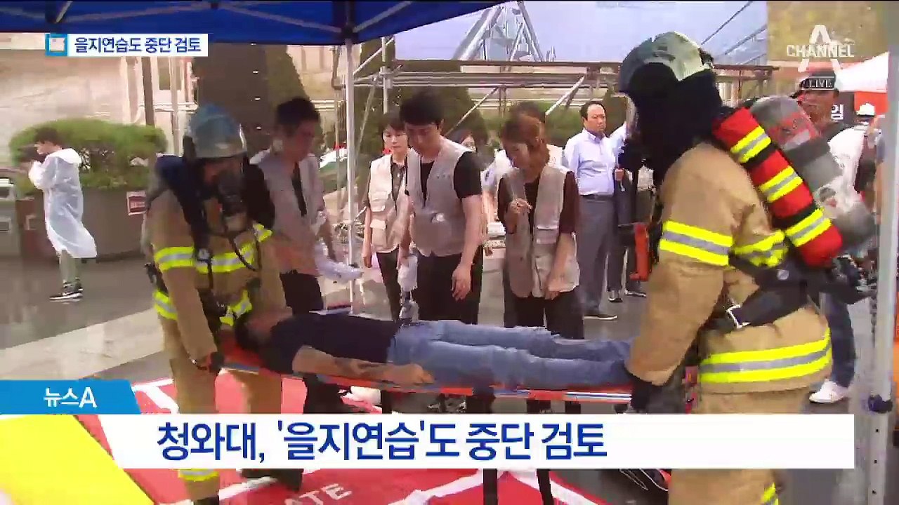 정부, 을지연습도 중단 검토…‘성급한 조치’ 논란