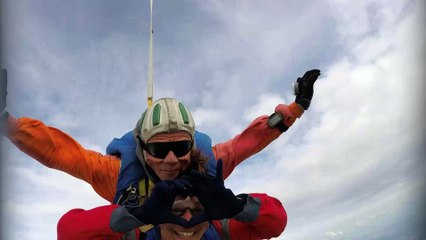 Régis Dufour, passionné de parachutisme
