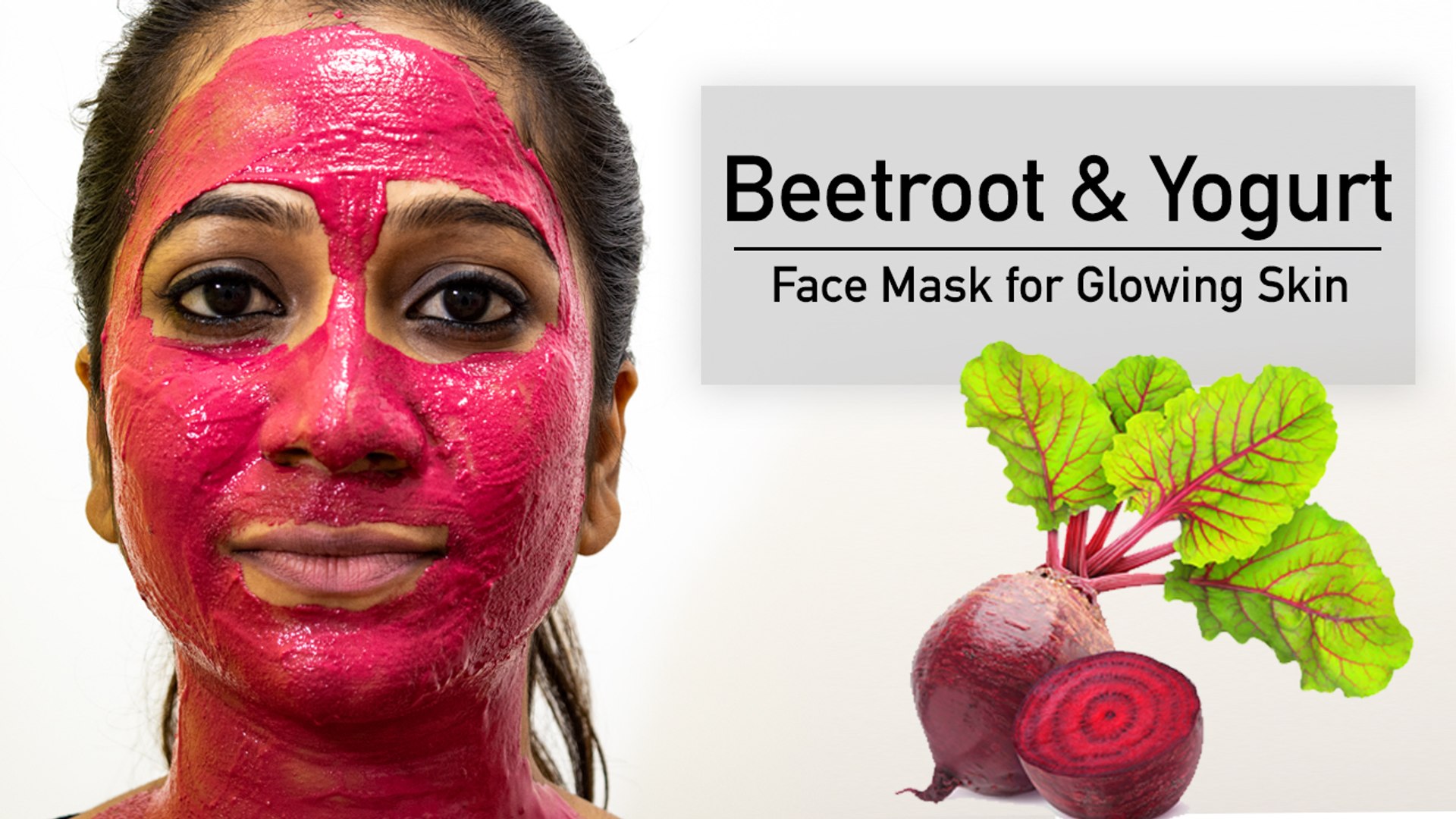 Homemade Beetroot & Yogurt Face Mask for Glowing Skin | Boldsky - video  Dailymotion