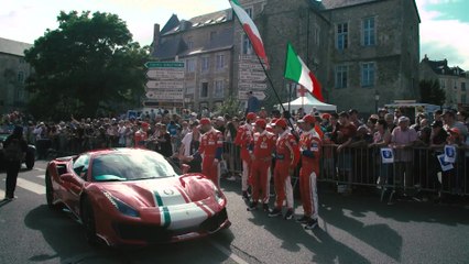 24 Hours of Le Mans Ferrari clip