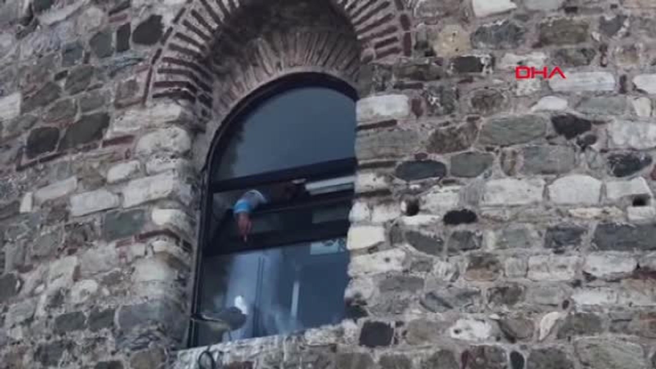 Tarihi Kuleye Özel Misafir