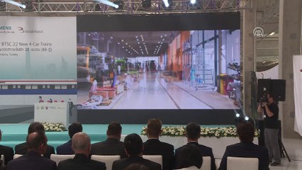 Türkiye'nin ilk metro ihracatı için tören - ANKARA