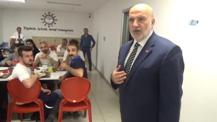 AK Parti Bursa Milletvekili Adayı Yelis, Fabrika İşçileriyle Bir Araya Geldi