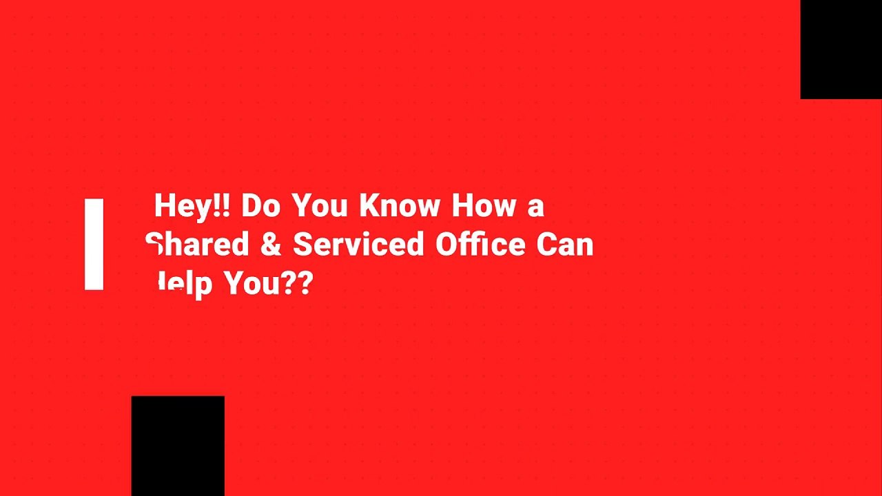 Shared Serviced Offices | Serviced Office Spaces with Customization