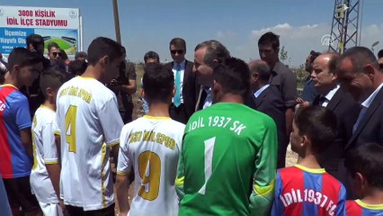 İdil'e 3 bin kişilik stadyum ile spor tesisi kazandırılıyor - ŞIRNAK