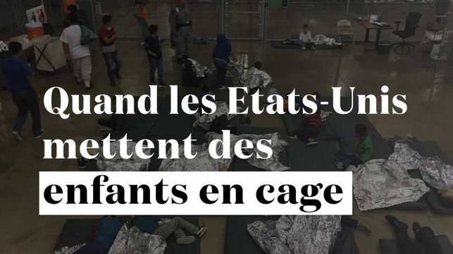 Des enfants de migrants séparés de leurs parents et mis en cage par l'administration Trump