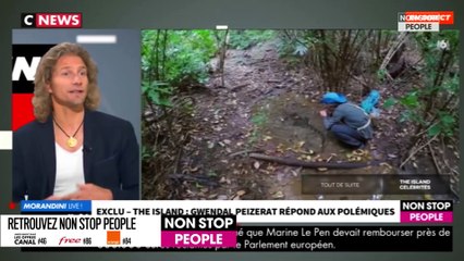 Morandini Live – The Island Célébrités : Gwendal Peizerat revient sur la polémique du caïman (vidéo)