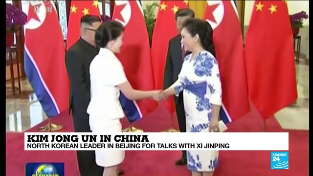 China: North Korean leader Kim Jong-Un is in Beijing for talks with Xi Jinping