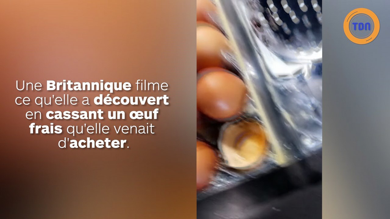 Elle trouve des asticots dans des oeufs frais