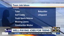Fewer teens working summer jobs