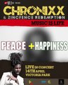 Get ready to be inspired!!! Chronixx LIVE in SVG - 14th April - Music is Life.#musicislifesvg #chronixxinconcert #chronixxsvg #chronixx