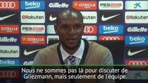 Liga - Barcelone: Abidal botte en touche pour Griezmann et envoie un message à Dembélé