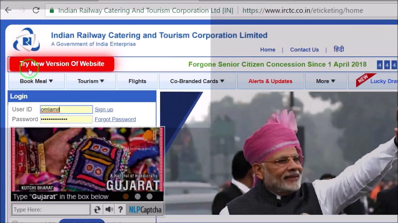 IRCTC New Website Full Information & Review. How to Book Ticket From IRCTC Wew Website. ||KCF||