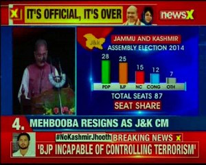 Mehbooba Mufti addresses media, says made all efforts to initiate dialogue