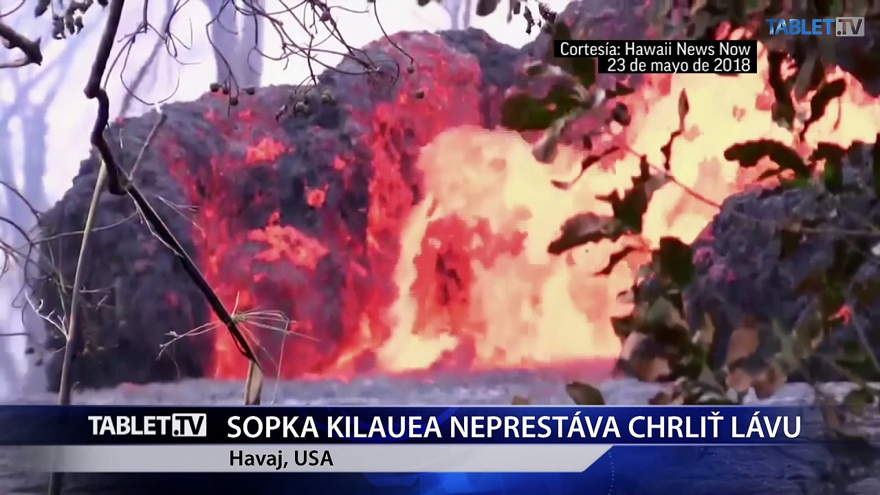 Havajská sopka stále chrlí lávu a nechystá sa skončiť