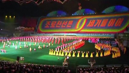 "北 관광객 급증"...'집단체조' 공연 5년만에 재개 / YTN