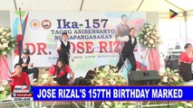 NEWS: Jose Rizal's 157th birthday marked