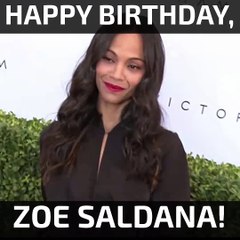 Happy Birthday, Zoe Saldana!