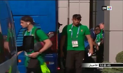 تقرير القناة الثانية  تحضيرات المنتخب الوطني لمباراة البرتغال