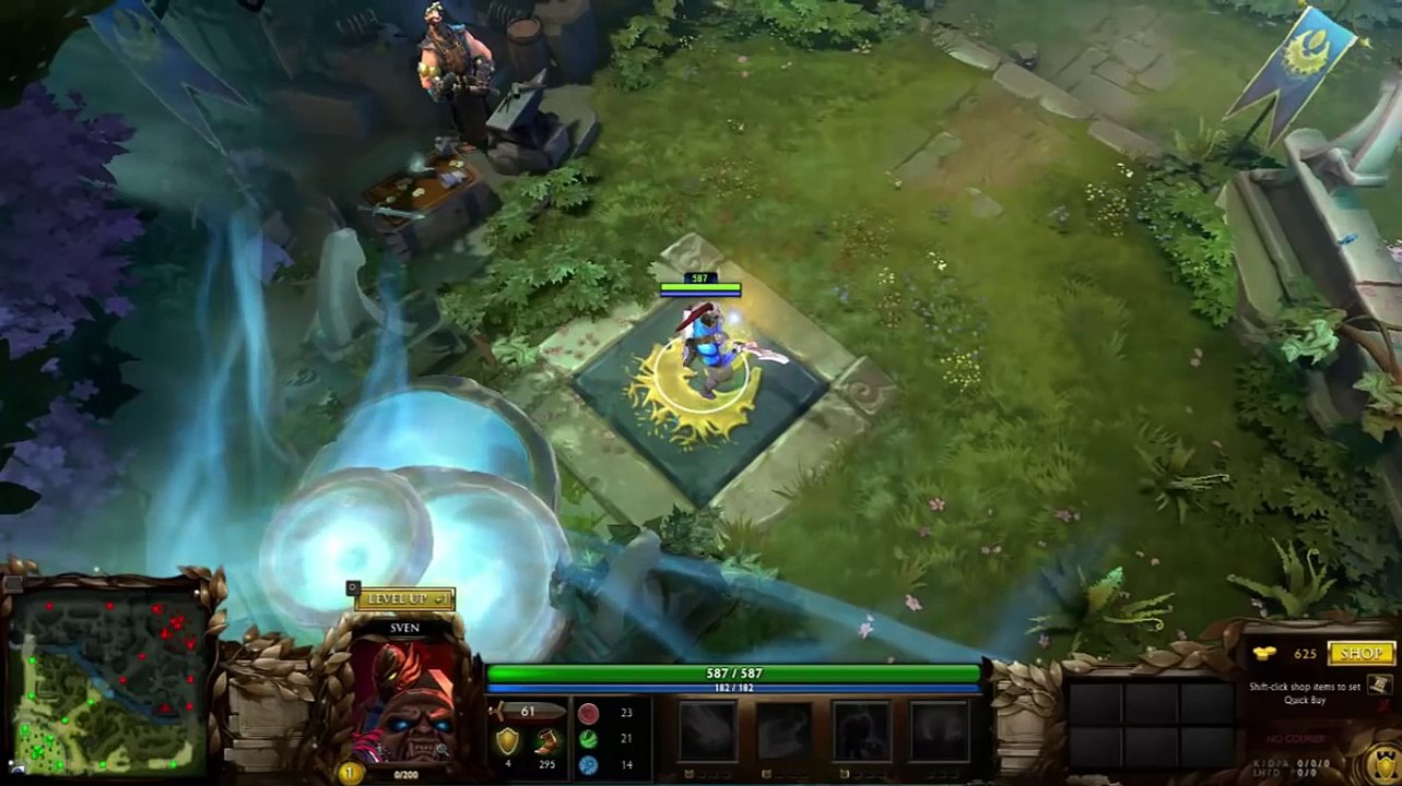 Dota 2 Sven Cheap Mix Set w/ Immortal Vigil Signet