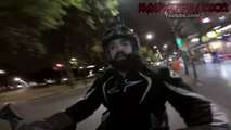 2 hommes tentent de lui voler sa moto (Londres)