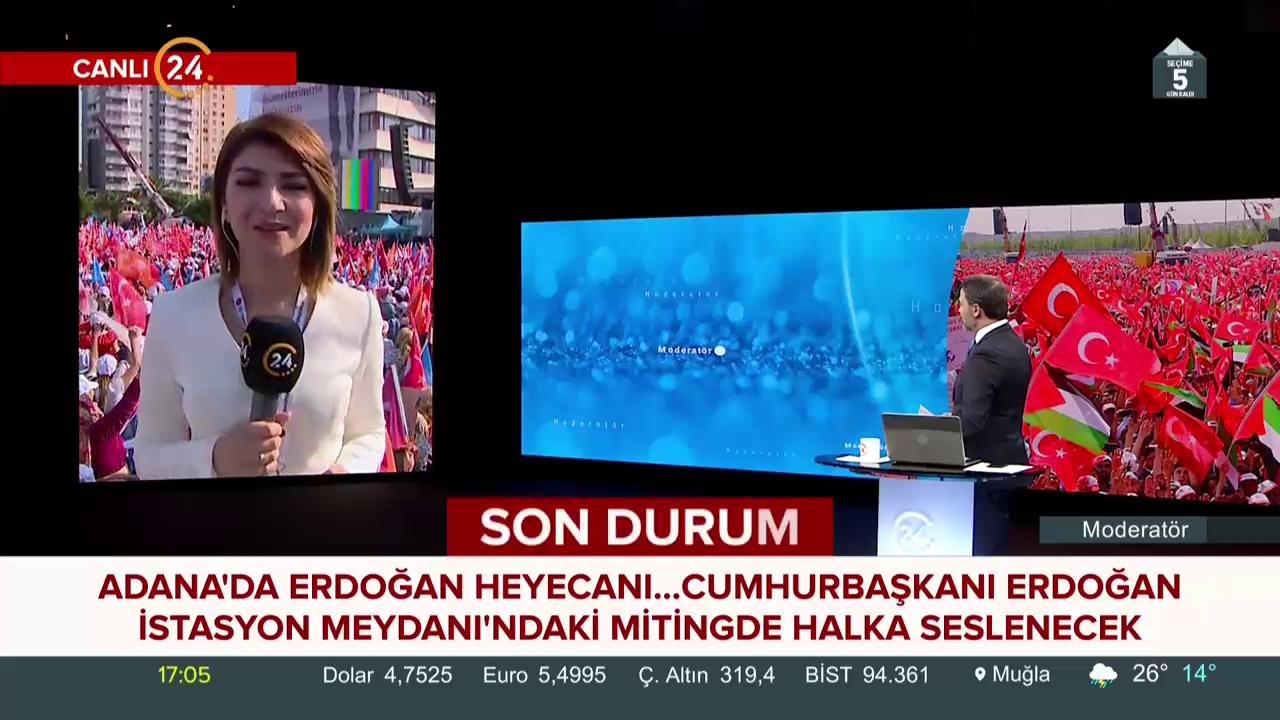 Adana'da Cumhurbaşkanı Erdoğan sevgisi