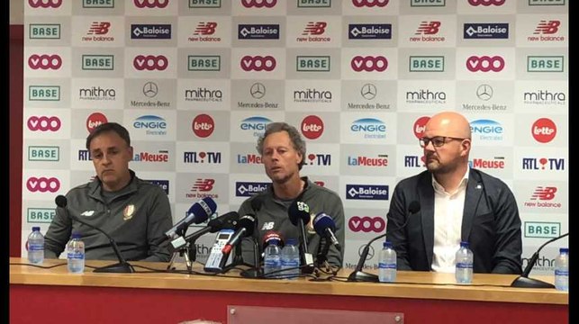 Michel Preud'homme fait sa rentrée au Standard