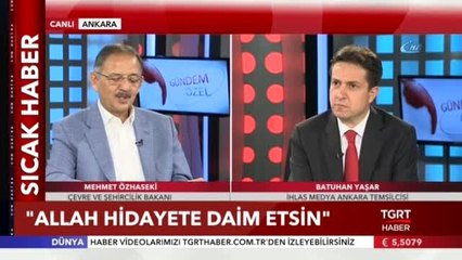 Bakan Özhaseki: "Muharrem İnce'nin Cumhurbaşkanı Adaylığı Öncesi ve Sonrası Var, Öncesinde Başörtü...