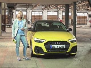 A bord de l'Audi A1 (2018)