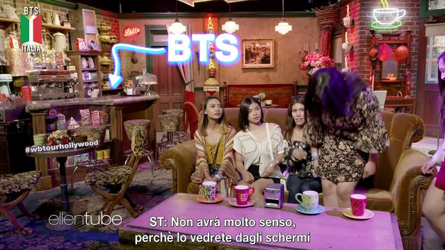 [SUB ITA] 180525 BTS Scares Fans on 'Friends' Set | The Ellen Show