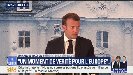 Crise migratoire: Macron veut travailler davantage avec les pays de transit et en particulier la Libye