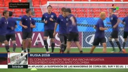 Debuta Colombia ante Japón en el mundial de Rusia