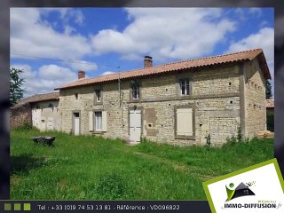 Maison A vendre Sauze vaussais 240m2 + Terrain 10700m2