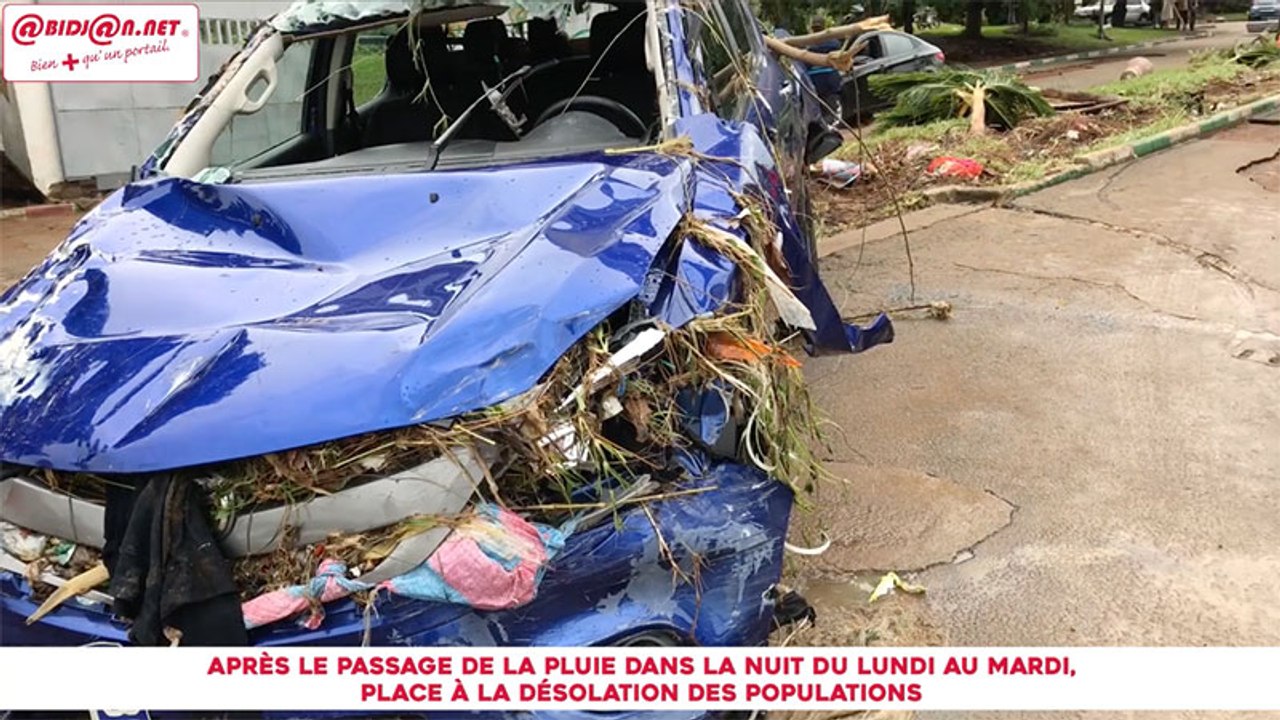 Après le passage de la pluie à Abidjan dans la nuit de lundi à mardi, place à la désolation des populations