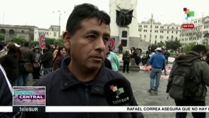 Perú:docentes vuelven a las calles, exigen mayor presupuesto al sector