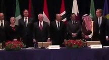 ‫وزيرا الخارجية القطري و السعودي جنباً إلى جنب..الله يصلح الأحوال ‬