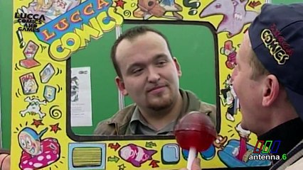 Lucca comics and Games Diego Vida su Antenna 3