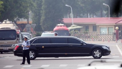 Kim Dzsongun a kínai elnöknél